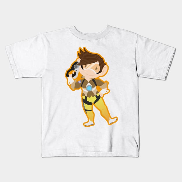 Lena Kids T-Shirt by PseudoL